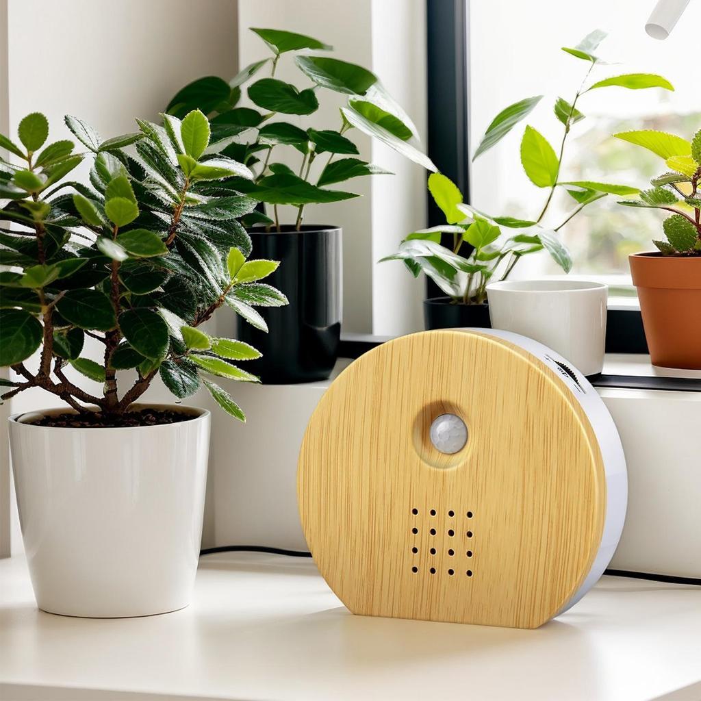 Bird Chirping Sound Box Motion Sensor Singing Bird Box Smart Animal Noise Machine for Bedroom Living Room Fireplace Soundbox