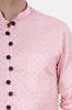 Thistle Pink Printed Subtle Sheen Super Soft Premium Cotton Designer Shirt