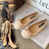 Women's Plus Size Mary Jane Flats: Round Toe, Wide Fit, Sizes 41-43, Sweet Granny Style