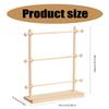 3 Tiers Ribbon Holder Crochet Yarn Holder Ribbon Storage Organizers Rack Yarn Dispenser Knitting Supplies for Craft