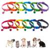 Adjustable Size Reflective with Bells Cat Neck Strap Cat Collar Pet Accessories Kitten Decor