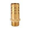 Brass Hose Barb Fittings Adapter Connector High Strength Rustproof Corrosion Resistant Hose Barb Male Fittings Accessories