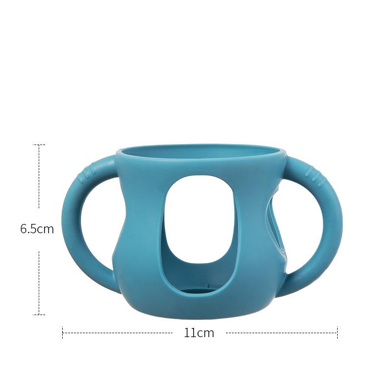 Philips Avent Biberonlarla Uyumlu Silikon Bebek Biberonu Kılıfı Yumuşak Esnek Koruyucu Kılıf Çift Kulplu Kolay Tutuş ve Stabilite İçin