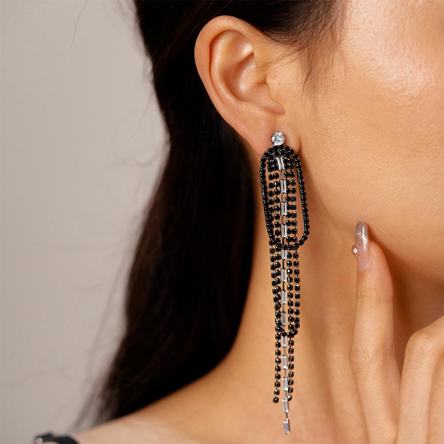 Fashion tassel ladies earrings