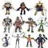 Mutant Turtles Action Figures Mobile Super Shredder Raphael Michelangelo Donatello Leonardo Anime Model Doll Desktop Decoration