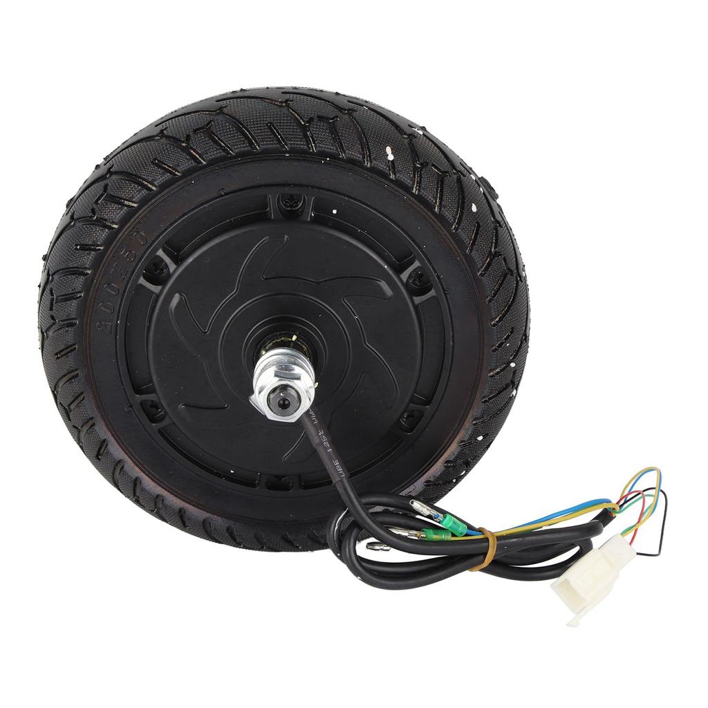 8 Inch Electric Scooter Motor Brushless Wheel Hub Motor 48V 350W with 200x50 Solid Tire