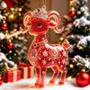 Shining Goat Hanging Ornament Set Acrylic Christmas Tree Ornament New Keychain  Holiday Party Decor