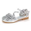 New Girl Shoes Summer Versatile Shiny Princess Shoes Exquisite Sweet Versatile Sandals Anti Slip Retro Simple Classic Kid Shoe