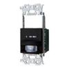 Panasonic ADVANCE Series Wall-Mount Heat Ray Sensor Automatic Switch 2-Wire 3-Way Compatible Matte Black WTA181159B