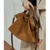 Borse a Spalla Hobo Tote in Pelle Scamosciata di Vitello Autentica Burminsa per Donna 2026 Borse Shopper di Lusso Firmate da Donna a Spalla Crossbody