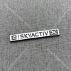 3D ABS Car Trunk Sticker e SKYACTIVG x For MAZDA3 MAZDA6 MAZDA CX-30 CX-5 CX-4 CX-8 CX-3 AXELA  ATENZA CX-90 CX-60 MX-5 MAZDA8 gbmqn50