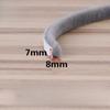 5m Self Adhesive Soundproof Windproof Weatherstripping for Sliding Doors Wardrobes Windows Bookshelves Door Window Seal Strip