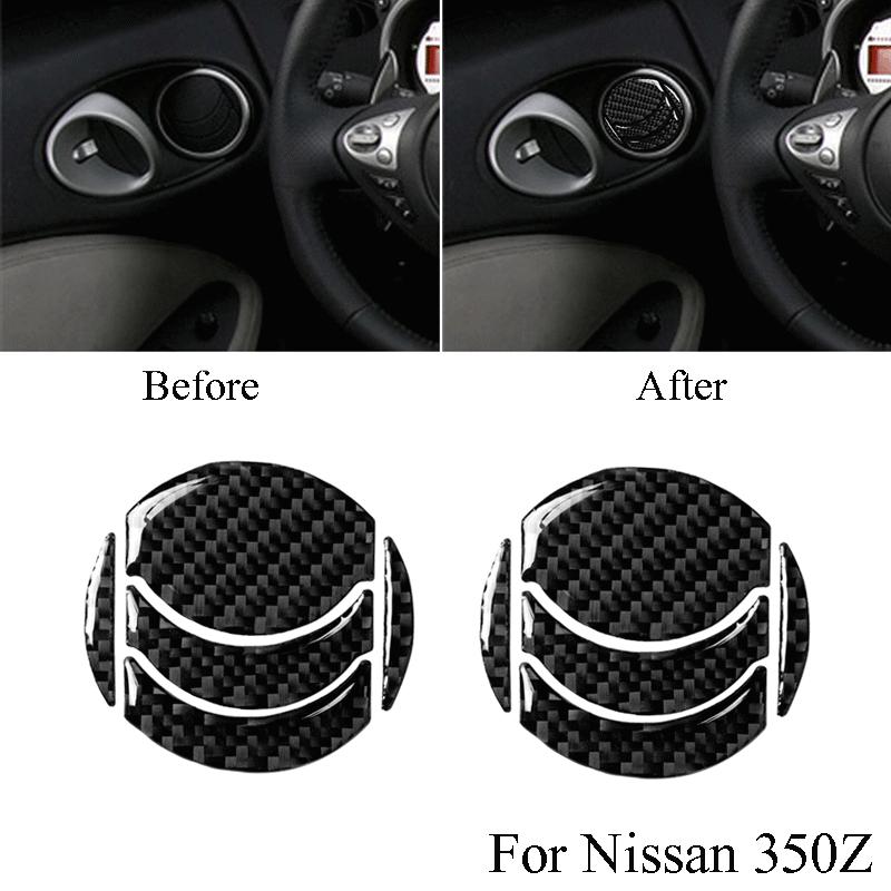 Накладка на вентиляционное отверстие салона из углеродного волокна для Nissan 350Z 2006-2009