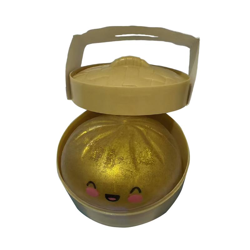 25Cm Simulation Color Bun Dumplings Extrusion Toy Reusable Slow Rebound Decompression Dough Relieve Anxiety Bun Party Gift