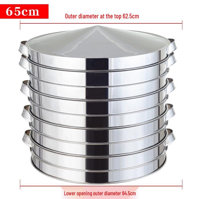 4-Tier Stainless Steel Steamer