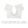 Underarm Sweat Vest Breathable Soft Quick Drying Armpit Sweat Pads Shirt for Women Girls Ladies White L