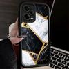 Geometric Marble Pattern Soft Phone Case for Xiaomi Poco X7 X6 X5 Pro X4 Gt X3 F7 Ultra M8 M7 Redmi 15C 15 14C 13 13C 12 12C 10
