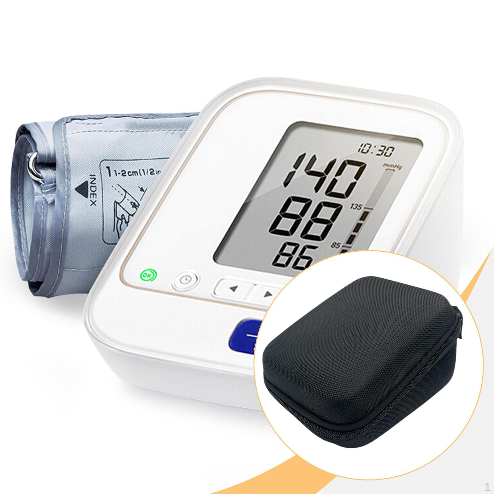 

Чехол для переноски Портативный держатель Жесткая дорожная сумка для хранения для измерения давления на плече Дома На улице В поездке чёрный