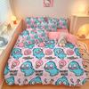 Ugly Fish Duvet Cover Pillowcase Bedding Set BoyGirl Bedroom Decoration Children-Gift Single Double Large SizeZip Duvet Cover