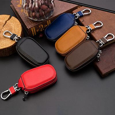 Unisex Dámské Pánské Zapínání na zip Kroužky na klíče Kožený obal na klíče od auta Pouzdro Závěs na pas Závěsné kroužky na klíče Příslušenství ke klíčence