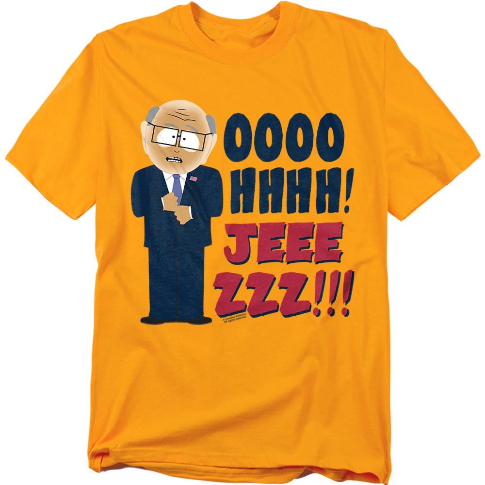 South Park Oh Jeez T-Shirt S-3XL Gold S