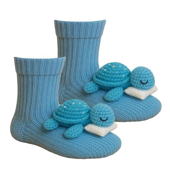 

3D Вязаные Носки с Животными Зимние Теплые Толстые Носки с Сантой Рождественской Елкой Животные Обнимашки Рождественские Подарки для Детей и Взрослых I