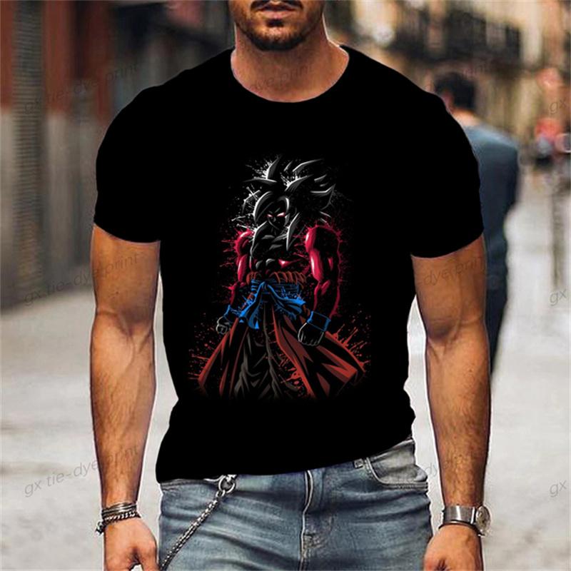 Dragon Ball Z Kid Goku Chibi Printed T-Shirt Summer Casual Short Sleeve Anime Tee Adult and child role-playing T-shirts