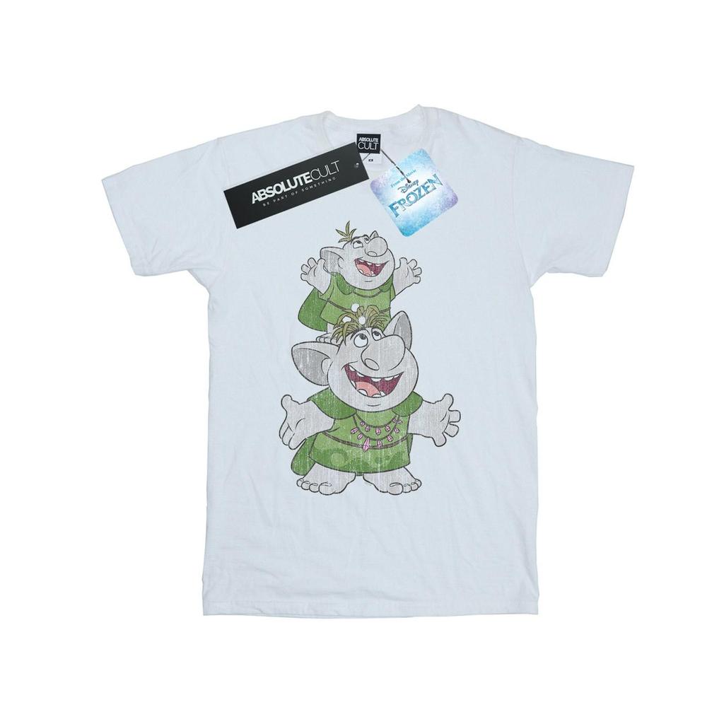 frozen Boys Handstacking Troll Cotton T-Shirt
