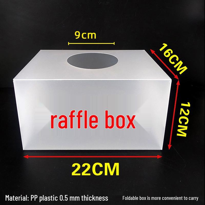 

Multifunctional Box for Raffles, Voting, Meetings, Weddings, Suggestions, or Prize Draws