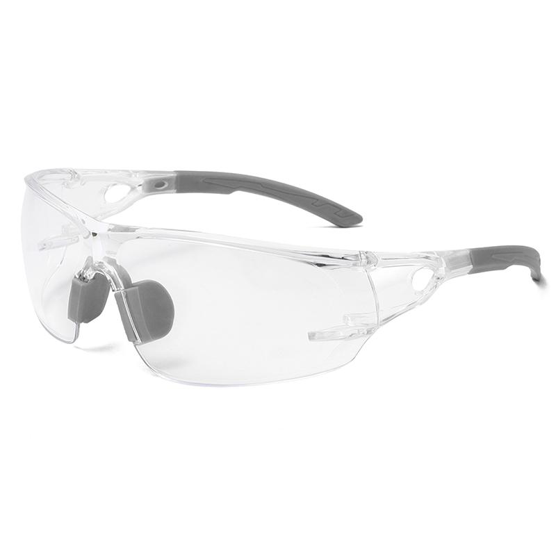 Transparente bunte Schutzbrille, Unisex Anti-Beschlag Arbeitsbrille, Geeignet für Bauwesen, Labor, Radfahren und Outdoor-Sportarten