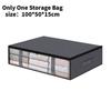 Modern Foldable Nonwoven Fabric Storage Bag For Bedroom Closet Organization