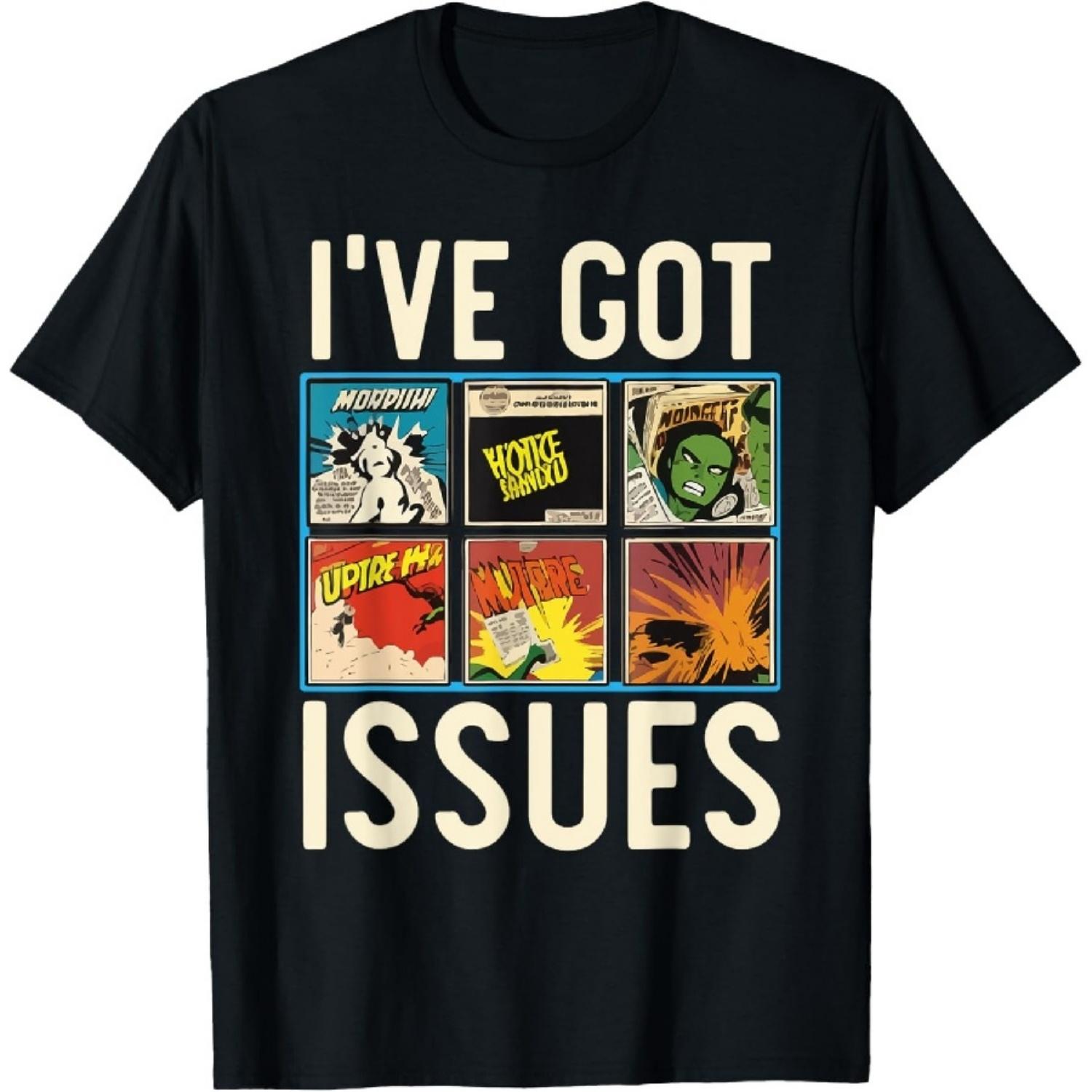 

Comic Collector Comic Reader Reading Comic Books T-Shirt S