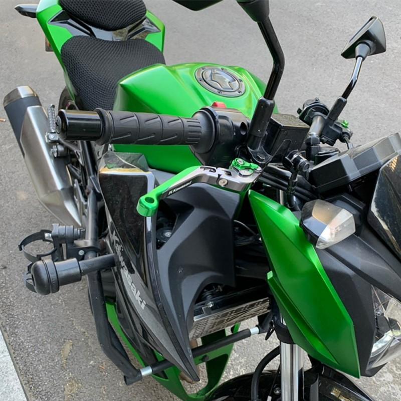Adjustable CNC Aluminum Brake Clutch Lever Haojue UHR150 Motorcycle Waterproof Wear-Resistant Multi-Color Options