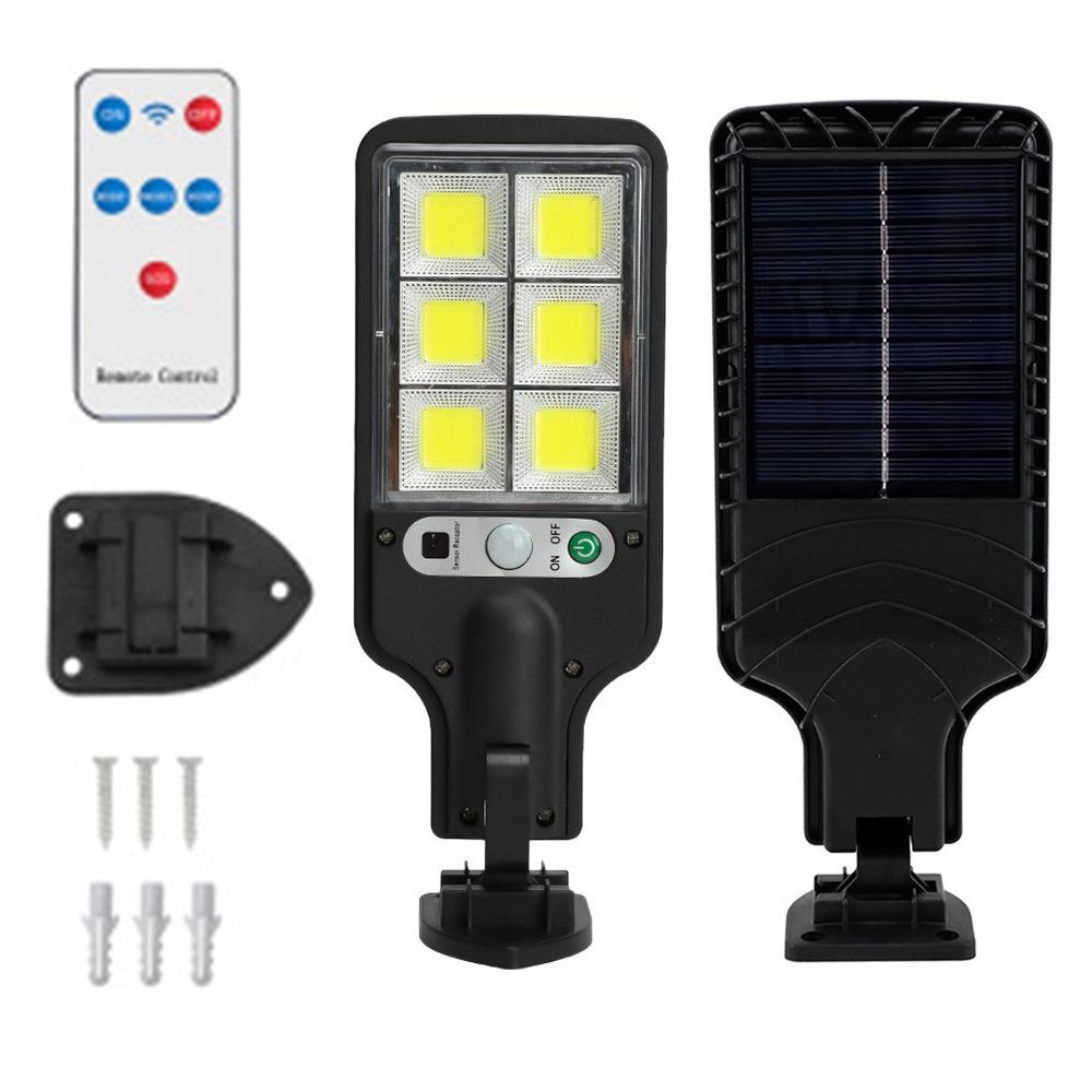 

3 Light Mode LED Solar Street Lights 108COB Solar Powered Security Light Street Style 15
