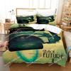 Back To The Future Bedding Set Boys Bedroom 3D Printed Duvet Cover Set Single Double Queen King Size Quilt Cover Pillowcase