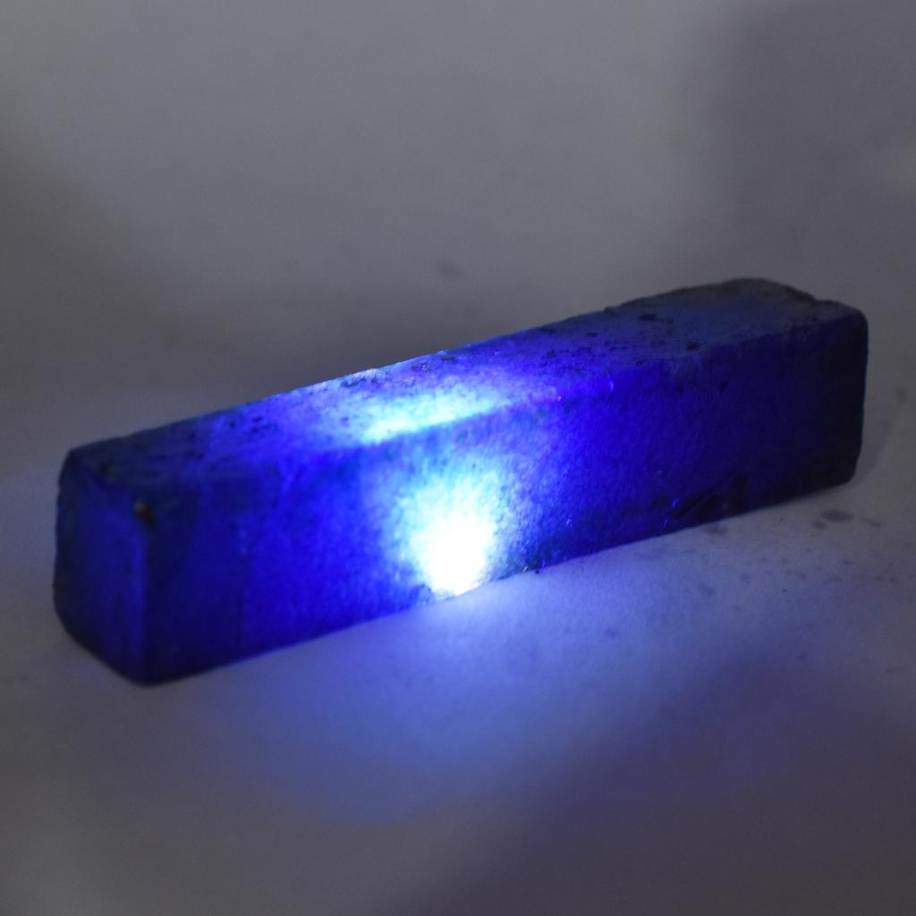 Natural Purple Sapphire Loose Gemstone Raw Rough 221.15 Ct Uncut September Birthday Birthstone