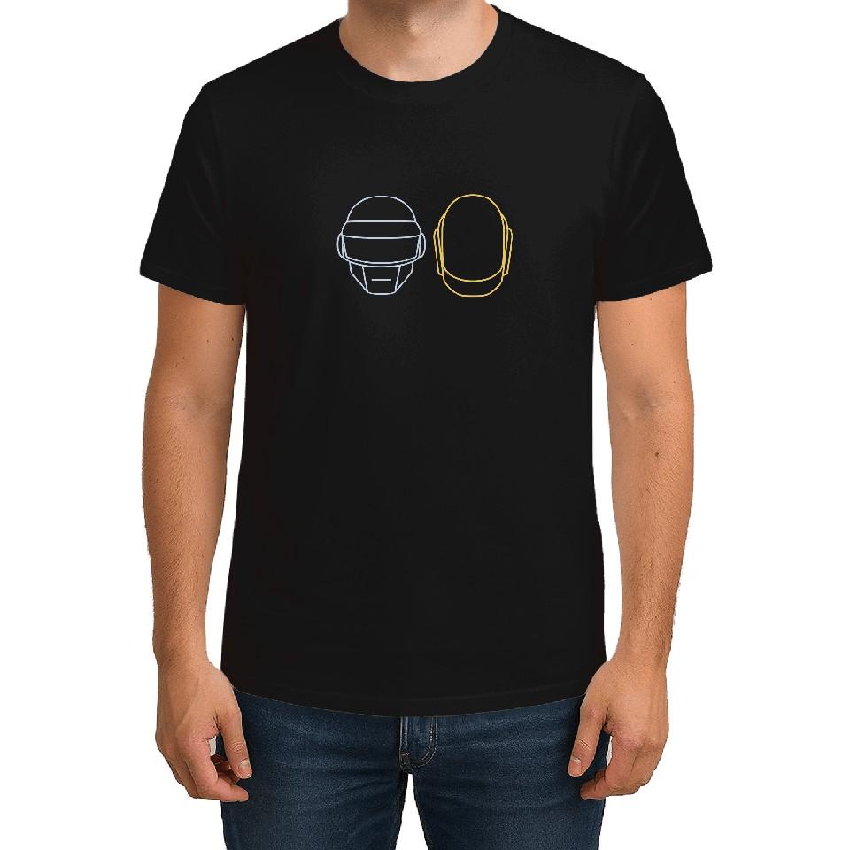 

Daft Punk 2 T-Shirts tops tees Heavyweight T-shirt 4XL