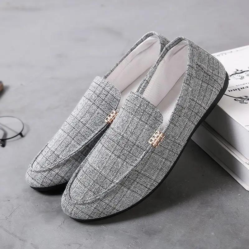 Hot Sell Men's Loafers Footwear Summer Classic Boy Comfy Flat Moccasin Fashion Shoes Male Slip-on Boat Shoes for Men Casual Shoe