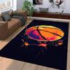 Colorful Basketball Theme Carpet for Bedroom or Living Room Decor Suitable for Use As an Anti-slip for Living Room Bedroom Sofas
