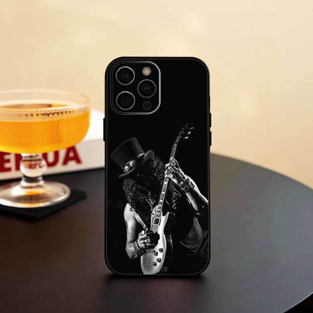 BAND G-Guns N' Roses Phone Case Silicone Soft For IPhone 17 16 15 14 13 12 11 X XR Plus Pro Max Plus