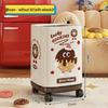 Boyiduo 2026 Cartoon Wheeled Trash Can