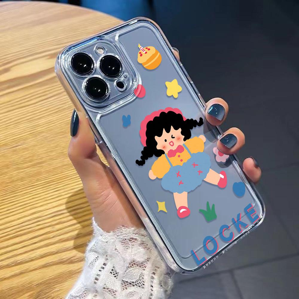 Drop-Proof Phone Case for iPhone 11 12 13 14 15 16 iPhone 14 15 16 Pro Max Samsung A16 A35 A36 A54 A55 S25 Xiaomi 11T Space Shell