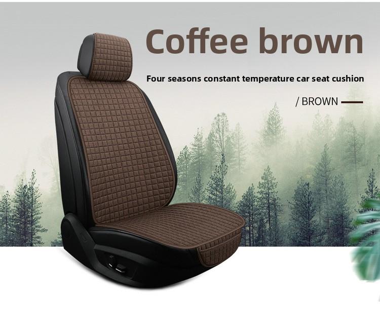Universal Car Seat Cover Four Season Auto Flax Breathable Seat Covers for Car Seats Cover Protection Cars Accessories