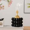 1pc Luxury Gold Arabic Aroma Burner ceramics Incense Burner Aromatherapy Middle East Inspired Decor for Home Yoga Garden Camping