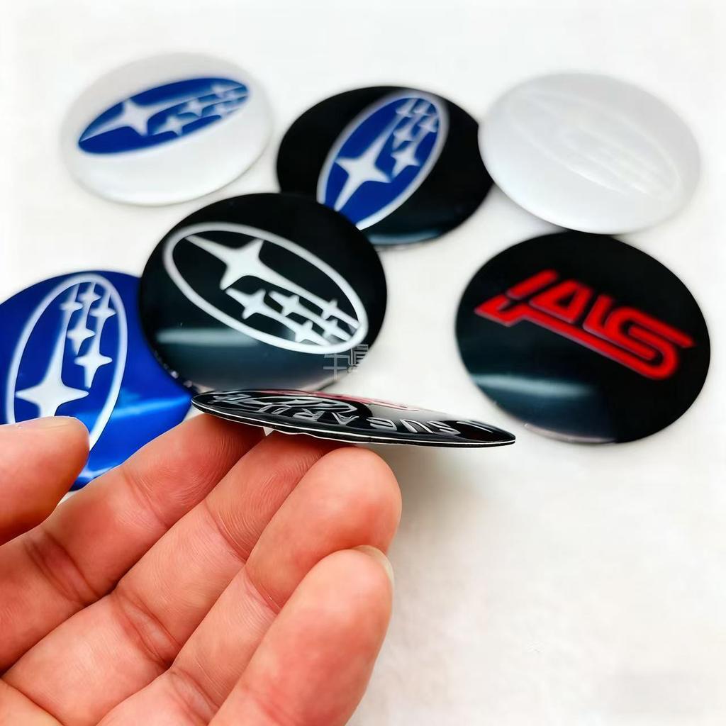 Tapa Central de Rueda de Coche 56mm/65mm Emblema Pegatina Accesorio Para Subaru STI Forester Impreza Legacy Outback XV BRZ WRX Tribeca WW222