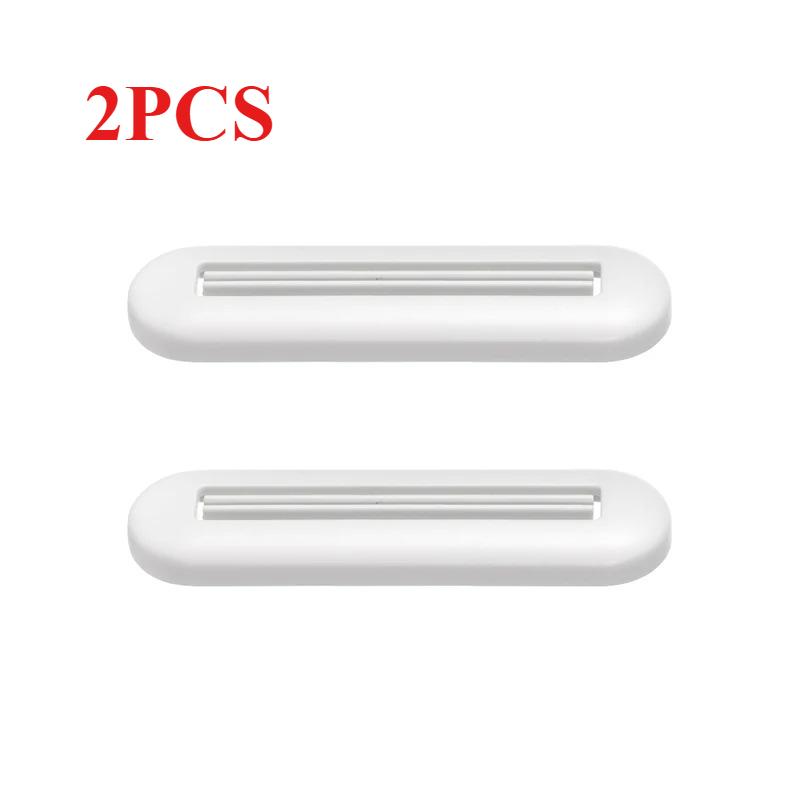 2/4pcs Toothpaste Squeezer, Toothpaste Clip, Facial Cleanser Hand Cream Squeezer, Household Manual Toothpaste Rolling Squeezer