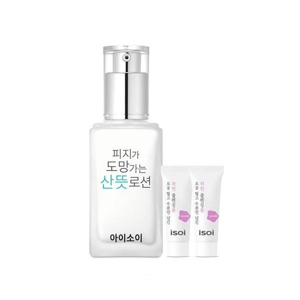 ISOI Pore Tightening Fresh Lotion 70ml + Cleansing Foam 7ml x 2p