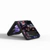 Cool Sports Car Case for Samsung Galaxy Z Flip4 Flip3 5G PC Hard Cell Phone Shell Z Flip 4 3 Black Coque Zflip4 Zflip3 Cover