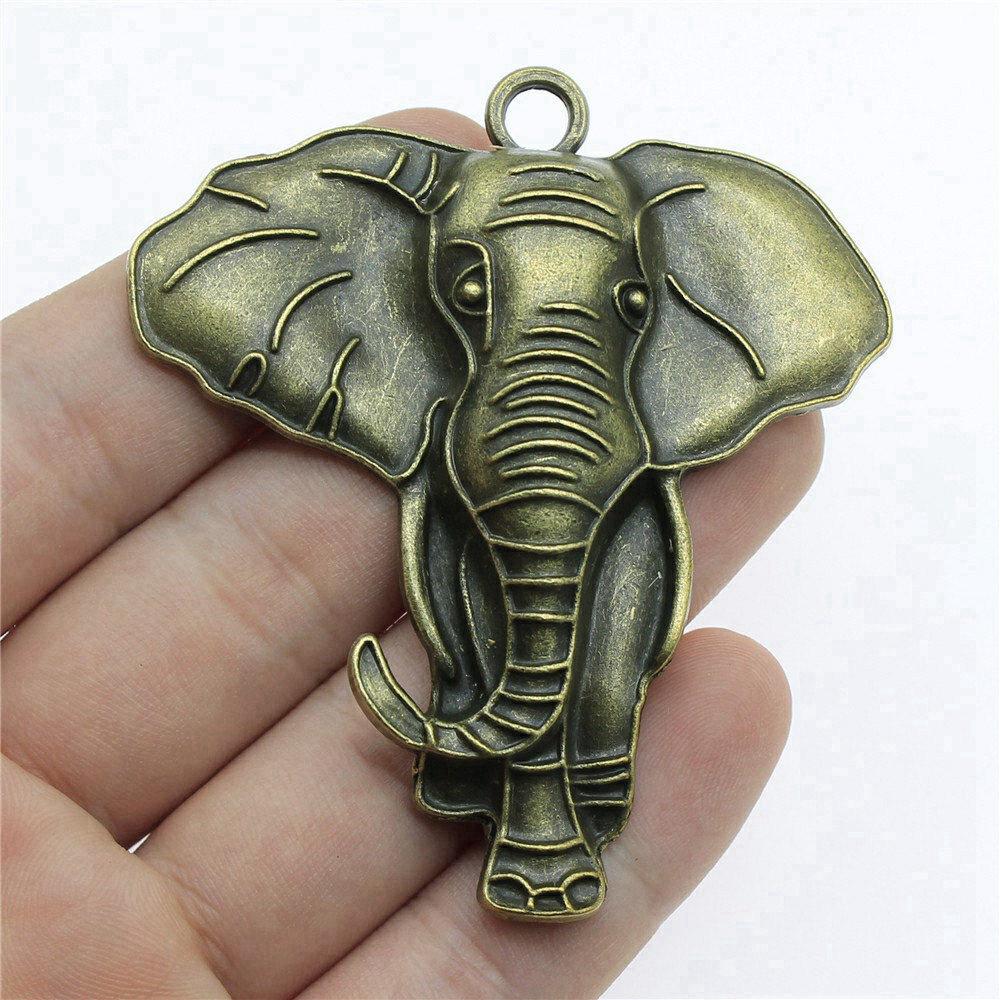 Charms Elephant God Pendants Kids' Jewelry Materials QC049