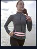 Unisex Waterproof Reflective Running Waist Bag - Large Capacity, Multifunctional, Close-fitting for Outdoor Sports & Cycling.